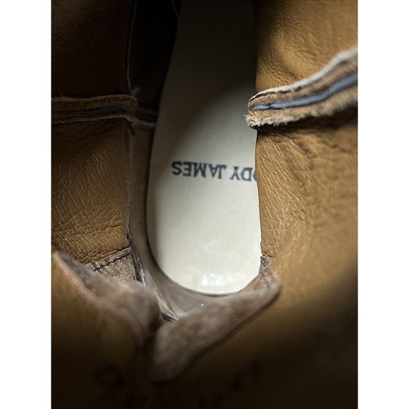 NEW Cody James Larsen Western Boots Medium Toe ~ Distressed Brown Men's Sz 9D - Picture 11 of 12